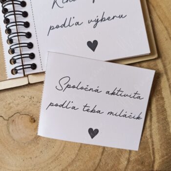Valentínske notesíky "Kupóny lásky" - Image 5