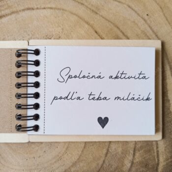 Valentínske notesíky "Kupóny lásky" - Image 4