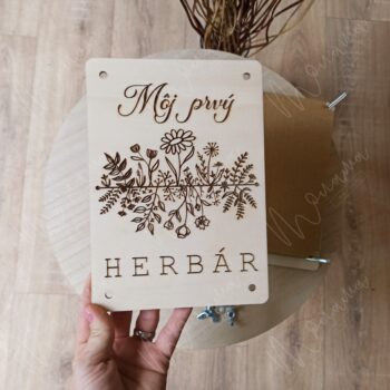 Drevený herbár "LIS" na výrobu zbierky kvetín - Image 6