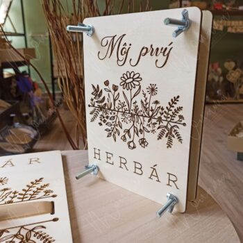 Drevený herbár "LIS" na výrobu zbierky kvetín - Image 3