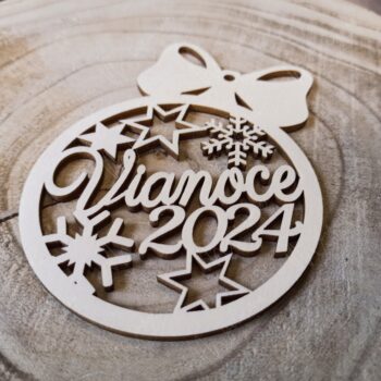 Vianočná ozdoba "Vianoce 2024" XXL - Image 3