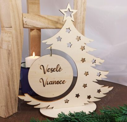 Vianočná dekorácia Veselé Vianoce